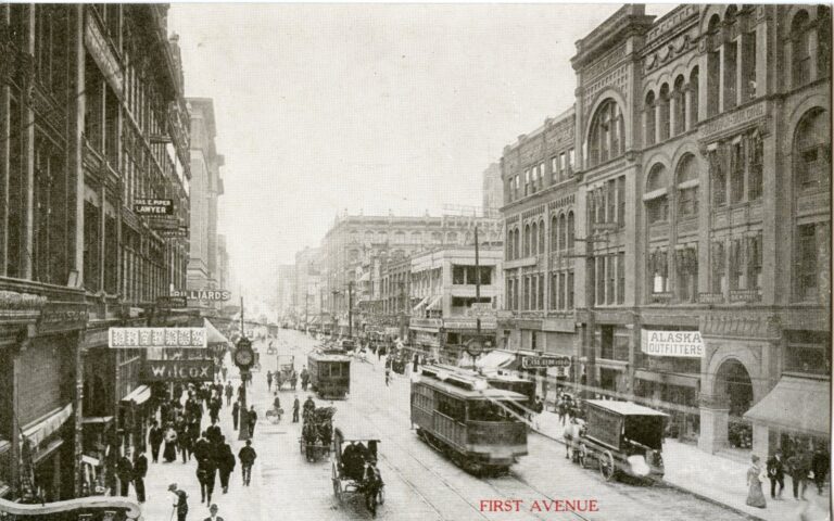 Seattle 1st Avenue 1910
