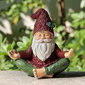 Yoga Garden Gnome