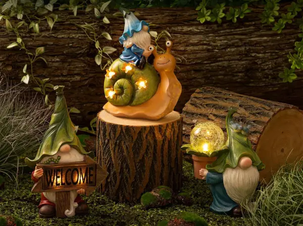Popular Types of Solar Powered Garden Gnomes
